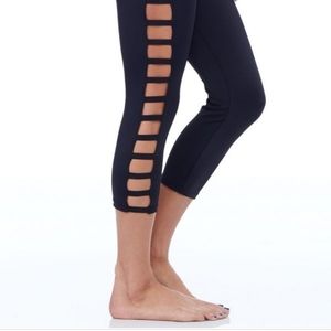 Onzie cut out capri leggings